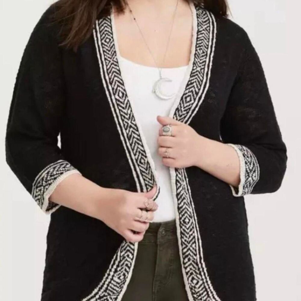 Torrid Women's Black Cardigan
